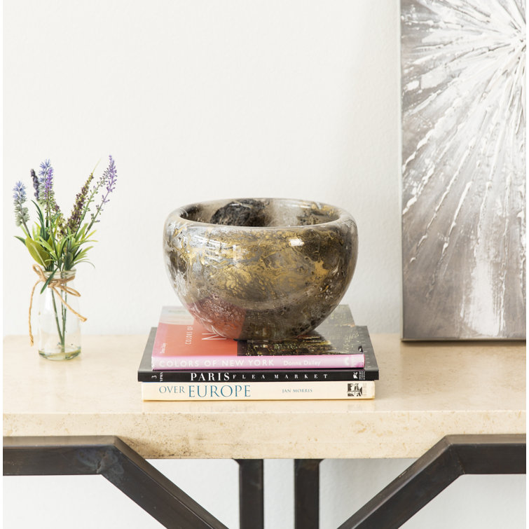 Prima Design Source Handmade Glass Decorative Bowl 1 & Reviews Wayfair